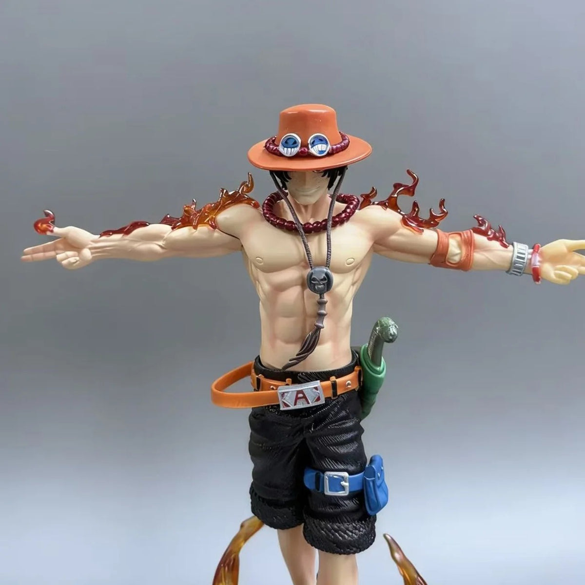 28cm Anime One Piece Ace Figure Portgas D Ace Action Figurine PVC Statue Collectible Model Toys for childern christmas Gifts